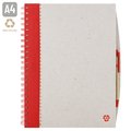 Cuaderno Cartón 90H A4 con Bolígrafo Ro