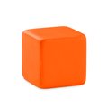 Cubo Anti-estrés de PU 4.5cm Naranja