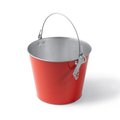 Cubo metálico con abridor 6L