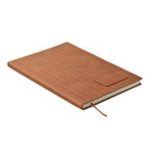 Cuaderno A5 con Cubierta Acanalada Marrón