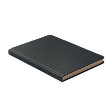 Cuaderno A5 páginas con rayas Negro