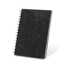 Cuaderno A5 de papel reciclado Gris Oscuro
