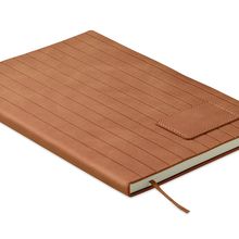Cuaderno A5 con Cubierta Acanalada Marrón
