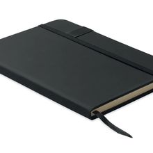 Cuaderno A5 con USB integrado Negro