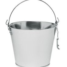Cubo Metálico 4L con Abridor Plata Mate