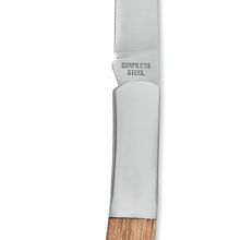 Cuchillo plegable con mango de acacia Madera