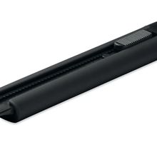 Cúter retráctil con hojas de acero al carbono Negro