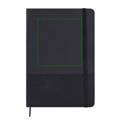 Cuaderno A5 de 80 hojas rayadas crema | Frontal | 90 x 100