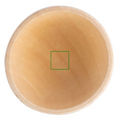 Cuenco y espátula de madera para cuidado facial | Interior | 10 x 10