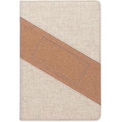 Cuaderno A5 con cargador inalámbrico | Frontal | 100 x 45