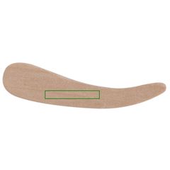 Cuenco y espátula de madera para cuidado facial | Paleta | 20 x 3