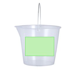 Cubo Medidor 6L Transparente | Area 1 | 140 x 100