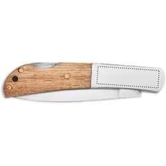 Cuchillo plegable con mango de acacia | LEFT HANDED STEEL | 35 x 10