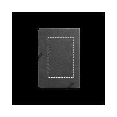 Cuaderno A5 Kraft con esquinas redondeadas | Posterior | 100 x 160