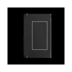Cuaderno A5 con páginas rayadas y cierre elástico | Posterior | 80 x 150