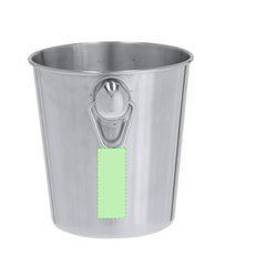 Cubitera Acero Inox 4L Reciclado | Area 3 | 40 x 100