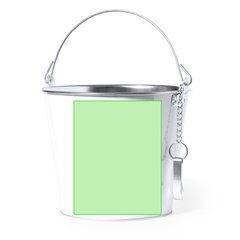 Cubo metálico de 6l con asa y abridor | Area 1 | 170 x 110