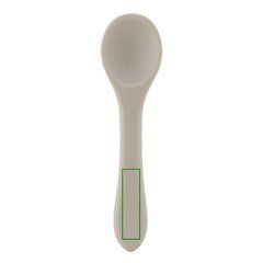 Cuchara infantil de silicona | Frontal vertical | 10 x 40