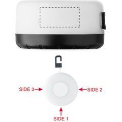 Cuerda de luces LED retráctil portátil | Lado 2 | 40 x 20