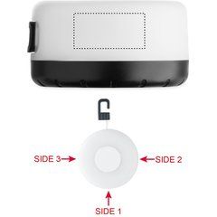 Cuerda de luces LED retráctil portátil | Lado 3 | 40 x 20