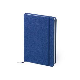 Cuaderno elegante de tipo Moleskine Azul