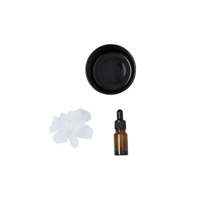Cuenco Difusor Aromático con Piedras y Aceite Neg
