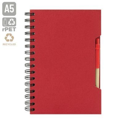 Cuaderno A5 de 80 hojas rayadas en kraft