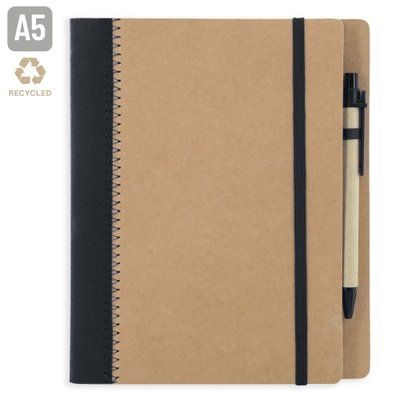 Cuaderno A5 de Cartón Reciclado
