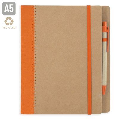 Cuaderno A5 de Cartón Reciclado