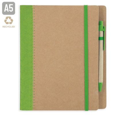 Cuaderno A5 de Cartón Reciclado