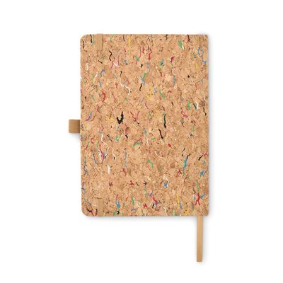 Cuaderno A5 de corcho coloreado