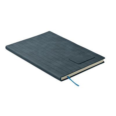 Cuaderno A5 con Cubierta Acanalada Azul
