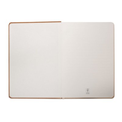 Cuaderno A5 Kraft con esquinas redondeadas