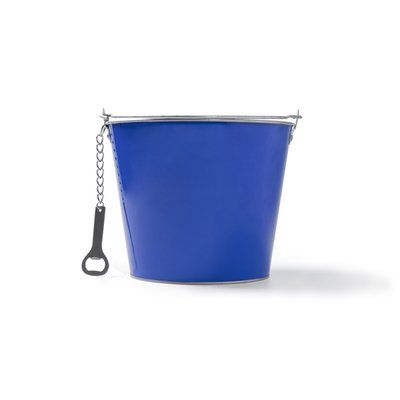 Cubo metálico con abridor 6L Royal