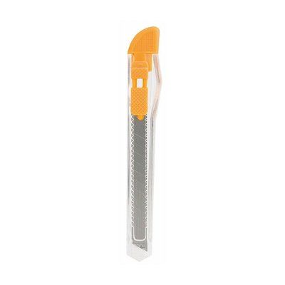 Cutter Capucha Extraíble y Carcasa Transparente Amarillo