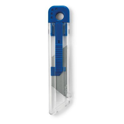 Cutter retractil Azul