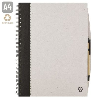Cuaderno Cartón 90H A4 con Bolígrafo Ne
