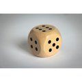 Dado de madera de 3 cm