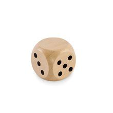 Dado de madera de 3 cm Madera