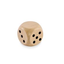 Dado de madera de 3 cm Madera