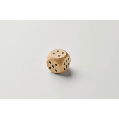 Dado de madera de 3 cm