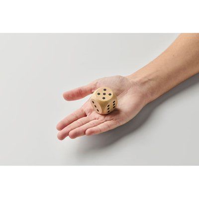 Dado de madera de 3 cm