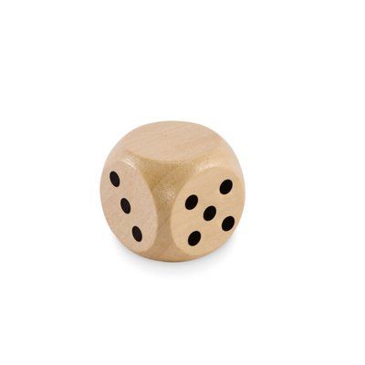 Dado de madera de 3 cm