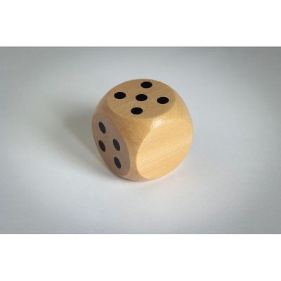Dado de madera de 5 cm