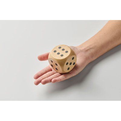 Dado de madera de 5 cm