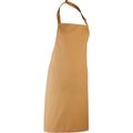 Delantal con cintura ajustable Camel