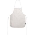 Delantal infantil non woven para colorear Blanco