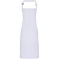 Delantal impermeable con hebilla ajustable White