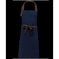 Delantal de algodón diseño vintage Vintage Navy