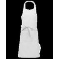 Delantal Bolsillo doble grande White
